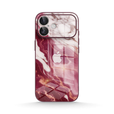 South Red Agate - iPhone Glass Case