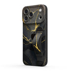 Black Gold Sand - iPhone Wrist Strap Case