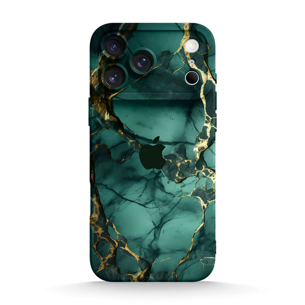 Broken Agate Green - iPhone Case