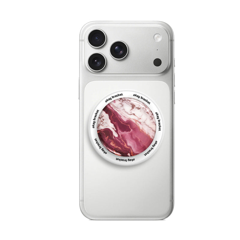 South Red Agate - MagSafe AirBag Grip