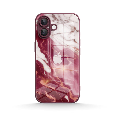 South Red Agate - iPhone Glass Case