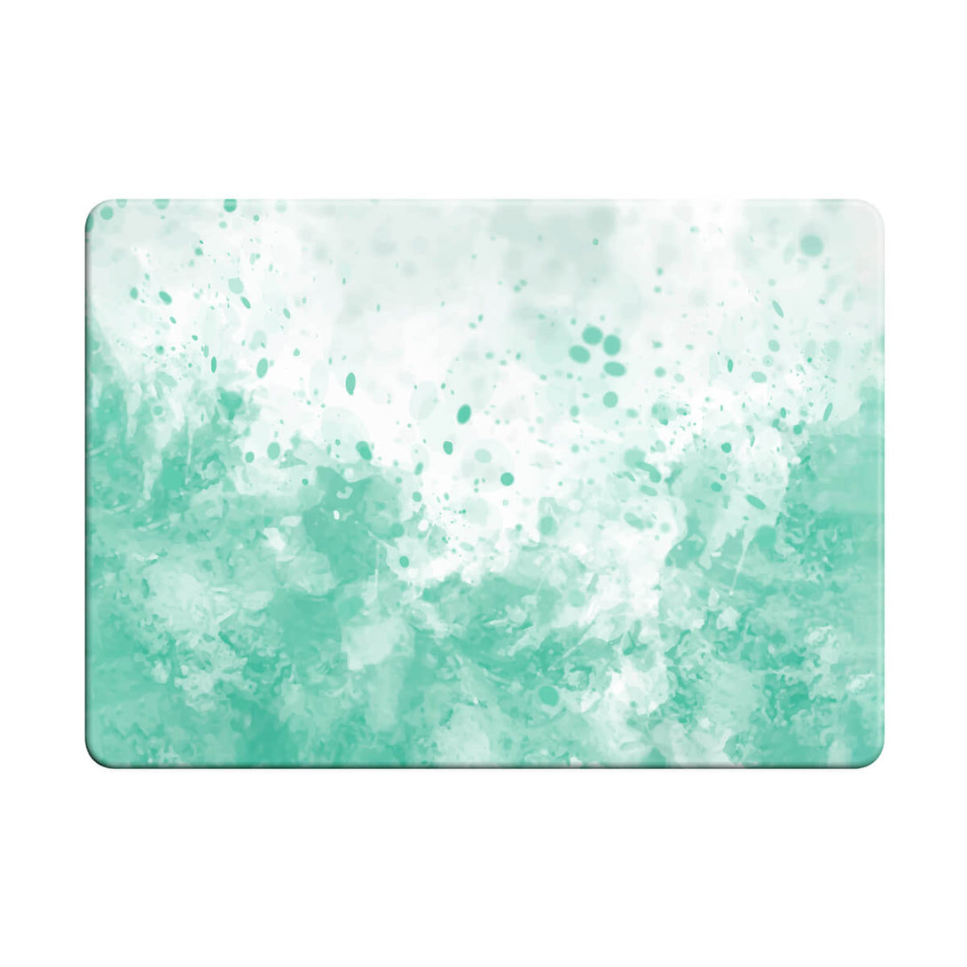 Splash Groen - Macbook Hoesje