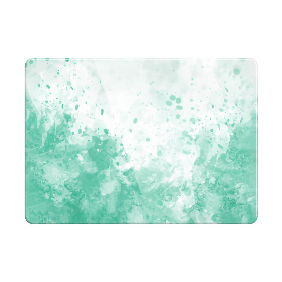 Splash Groen - Macbook Hoesje