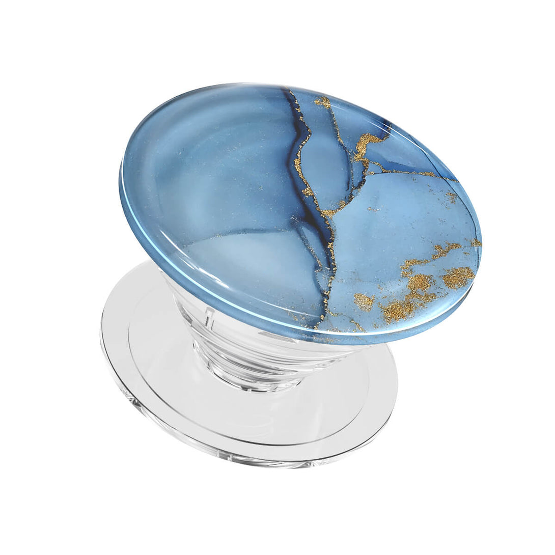 Gold Crack Blue - Agarre de bolsa de aire para MagSafe