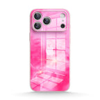 Pink Lava - iPhone Glass Case