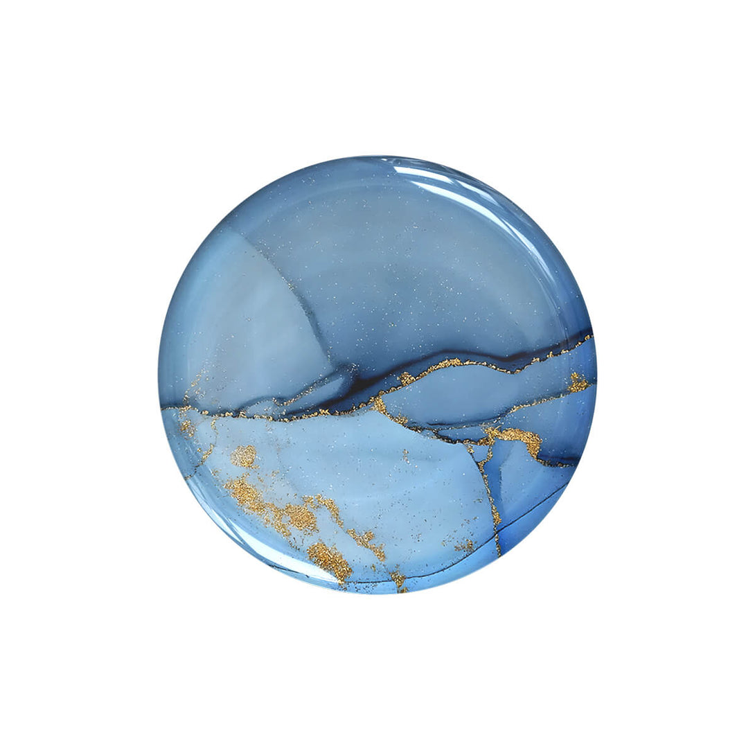 Gold Crack Blue - Agarre de bolsa de aire para MagSafe
