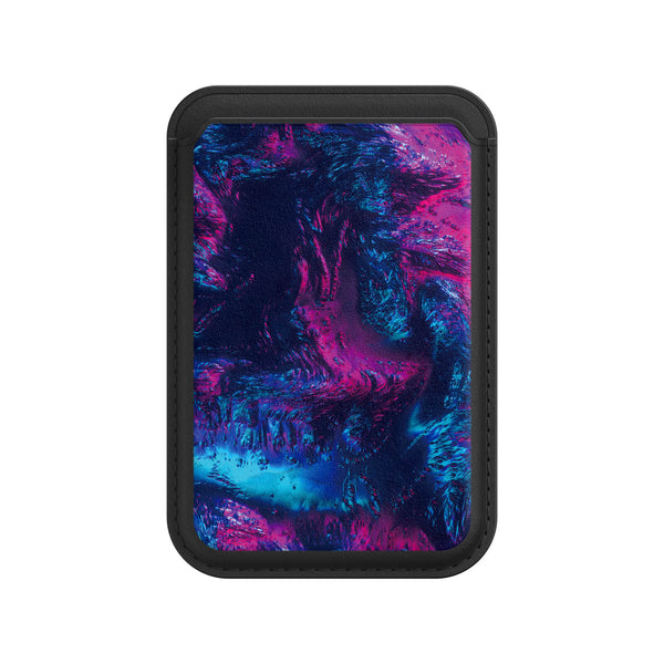 Psychedelic Nebula - iPhone Leather Wallet