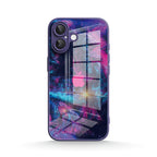 Psychedelic Nebula - iPhone Glass Case