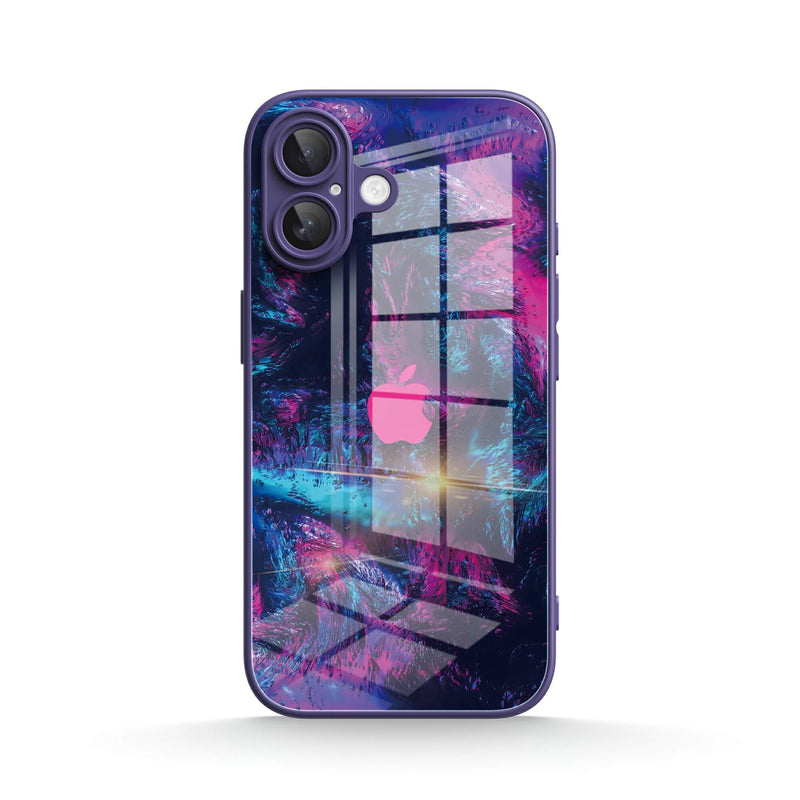 Psychedelic Nebula - iPhone Glass Case
