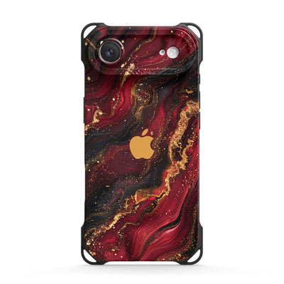 Dark Red Gilt - iPhone Ultra Impact Case