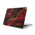 Dark Red Gilt - Macbook Case