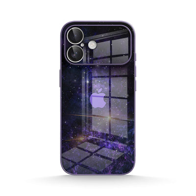 Purple Planet - iPhone Glass Case