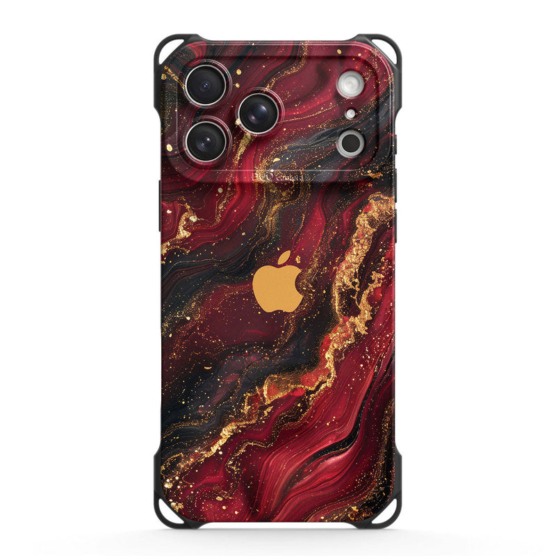 Dark Red Gilt - iPhone Ultra Impact Case