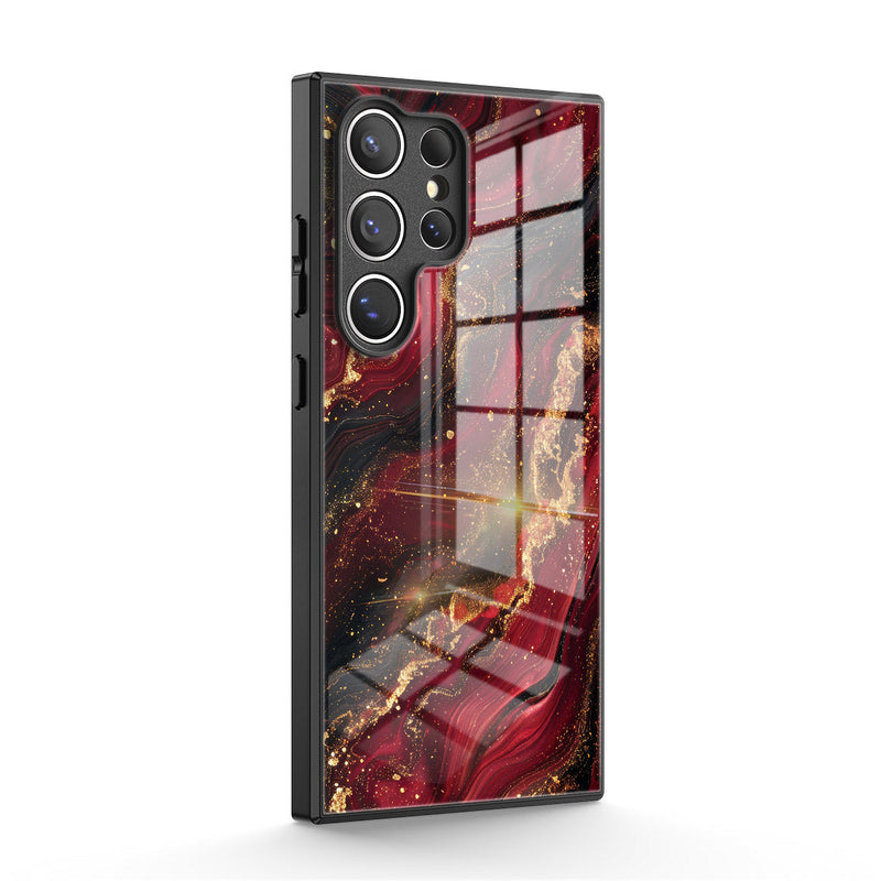 Dark Red Gilt - Samsung Case