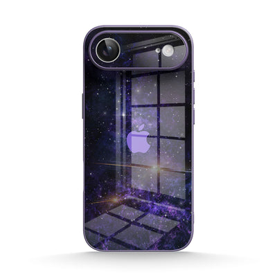Purple Planet - iPhone Glass Case