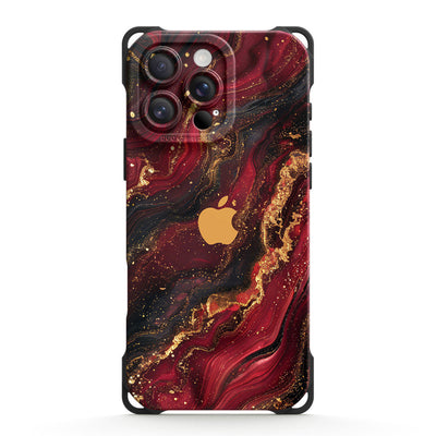 Dark Red Gilt - iPhone Ultra Impact Case