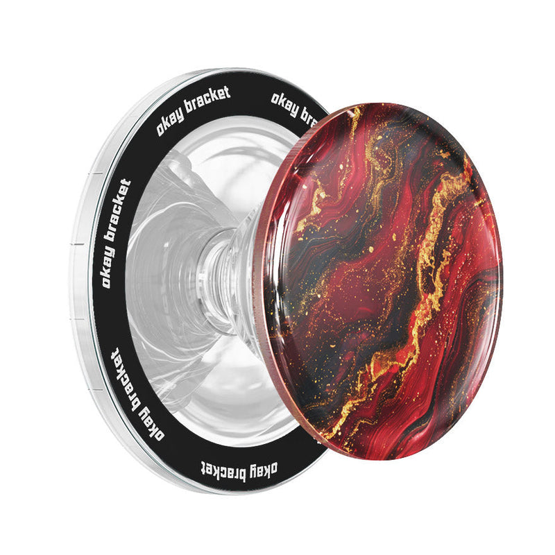 Dark Red Gilt - MagSafe AirBag Grip