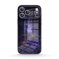 Purple Planet - iPhone Glass Case