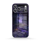 Purple Planet - iPhone Glass Case