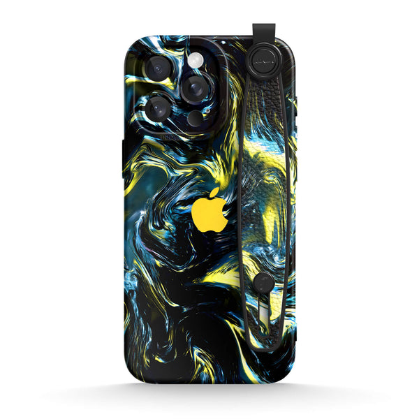 Dark Gold Matter - iPhone polsbandhoesje