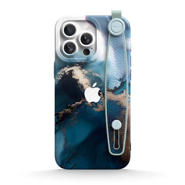 Glacier Jade - iPhone Wrist Strap Case