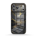 Black Gold Sand - iPhone Glass Case