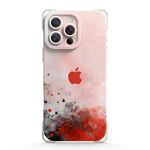 Splash ink Red - iPhone Ultra Impact Resistant Protective Case