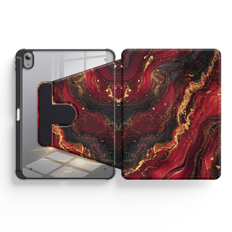 Dark Red Gilt - iPad Case