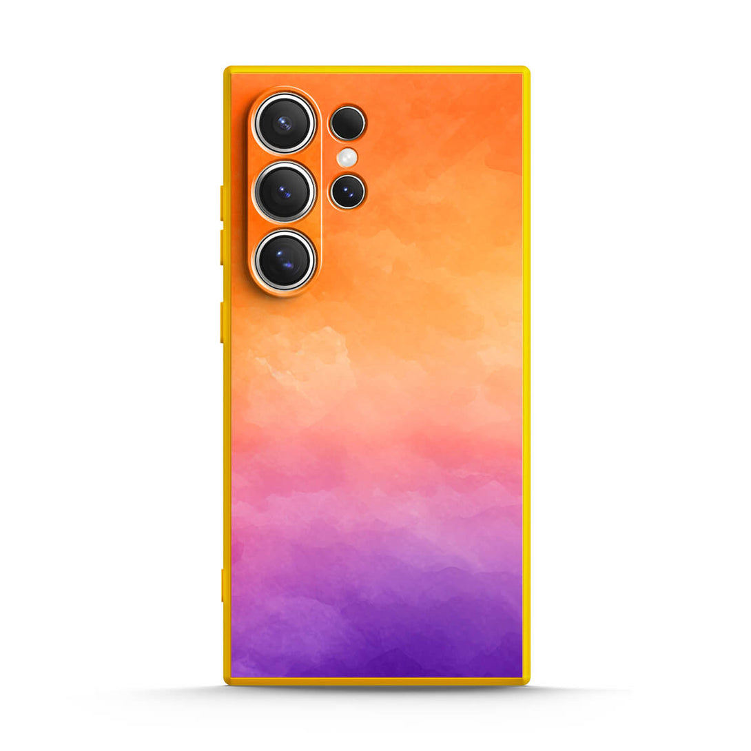 Zonsondergangkleur - Samsung hoesje