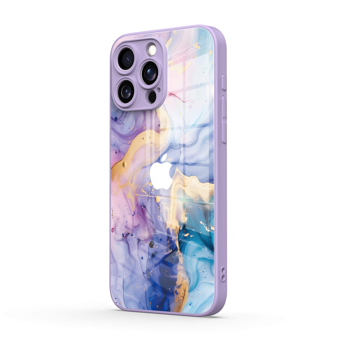Vergulde gekleurde jade - iPhone-hoesje