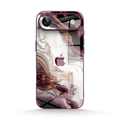 Gilded Plum Purple - iPhone Glass Case
