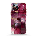 Red Yarn Jade - iPhone Wrist Strap Case