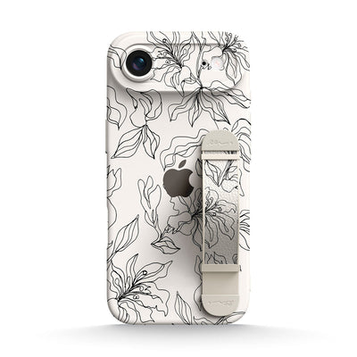 Flower of Purity - iPhone Wrist Strap Case