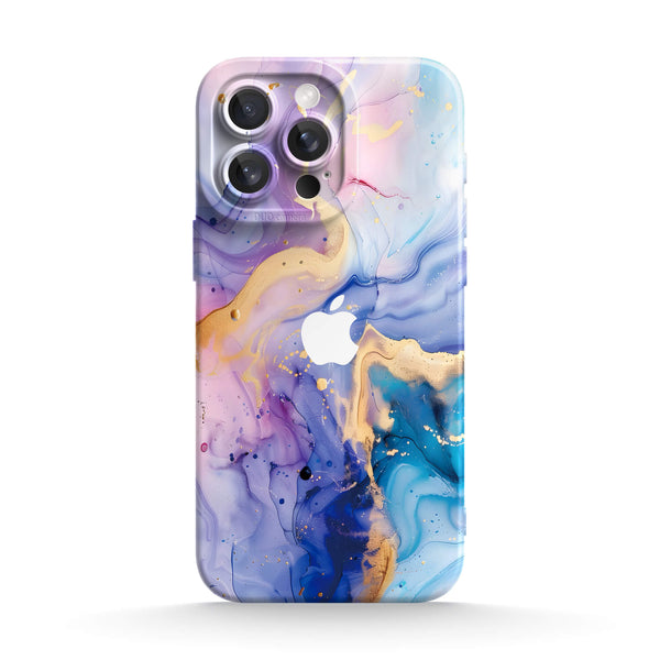 Vergulde gekleurde jade - iPhone-hoesje