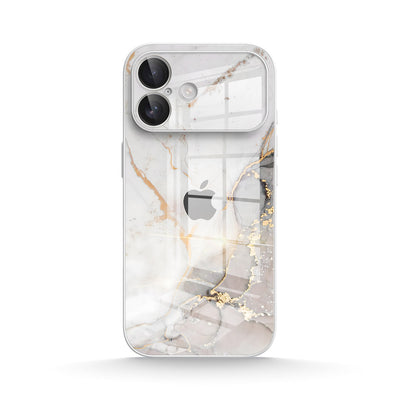 Gray Gold Sand - iPhone Glass Case