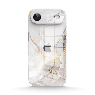 Gray Gold Sand - iPhone Glass Case