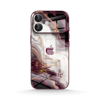 Gilded Plum Purple - iPhone Glass Case