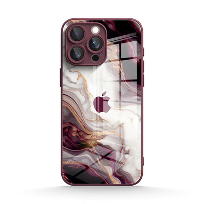 Gilded Plum Purple - iPhone Glass Case