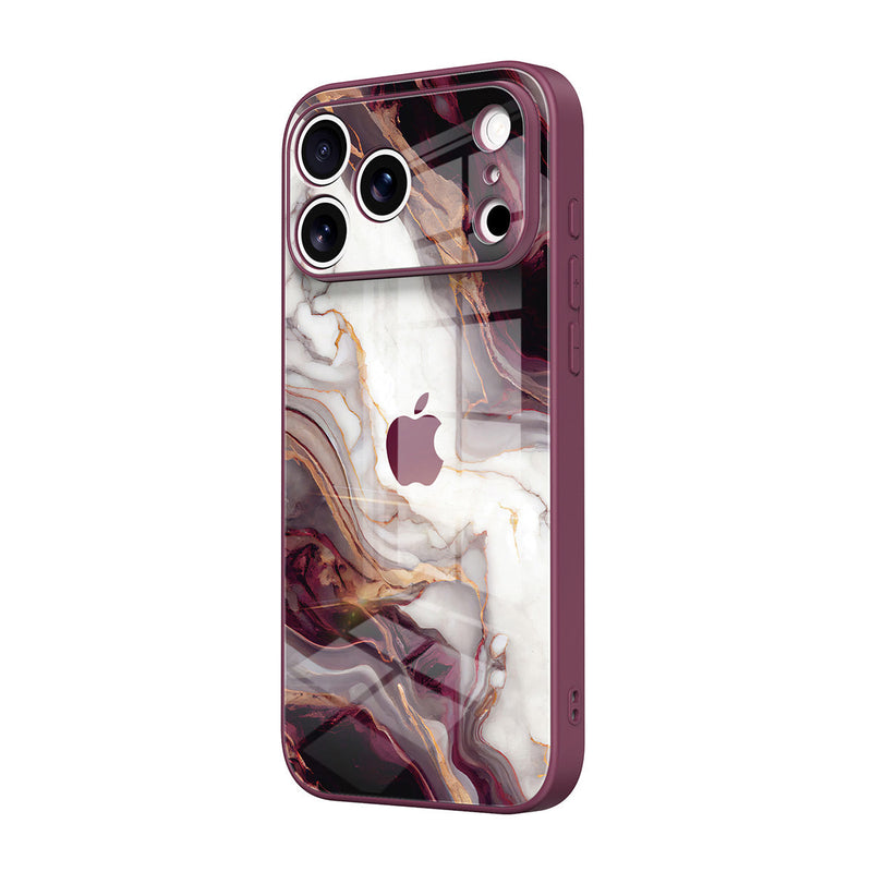 Gilded Plum Purple - iPhone Glass Case