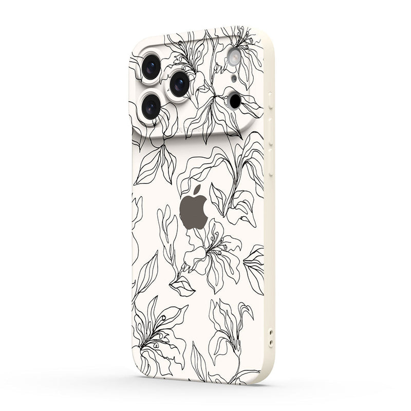 Flower of Purity - iPhone Silicone Case