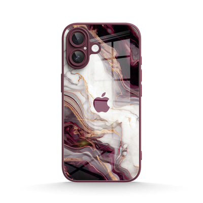 Gilded Plum Purple - iPhone Glass Case