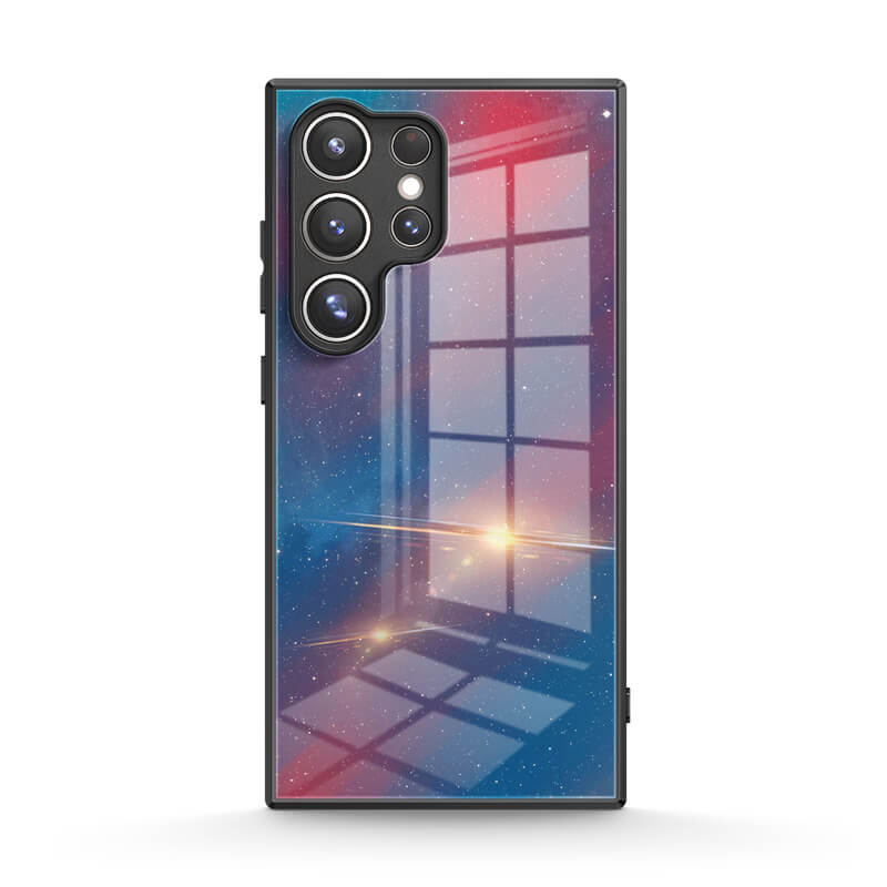 Eenzaam rood - Samsung hoesje