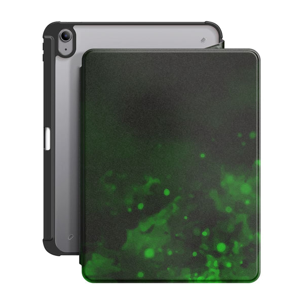 Dark Green - iPad Snap 360° Stand Impact Resistant Case