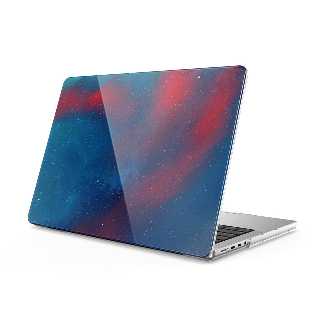 Eenzaam rood - MacBook-hoesje