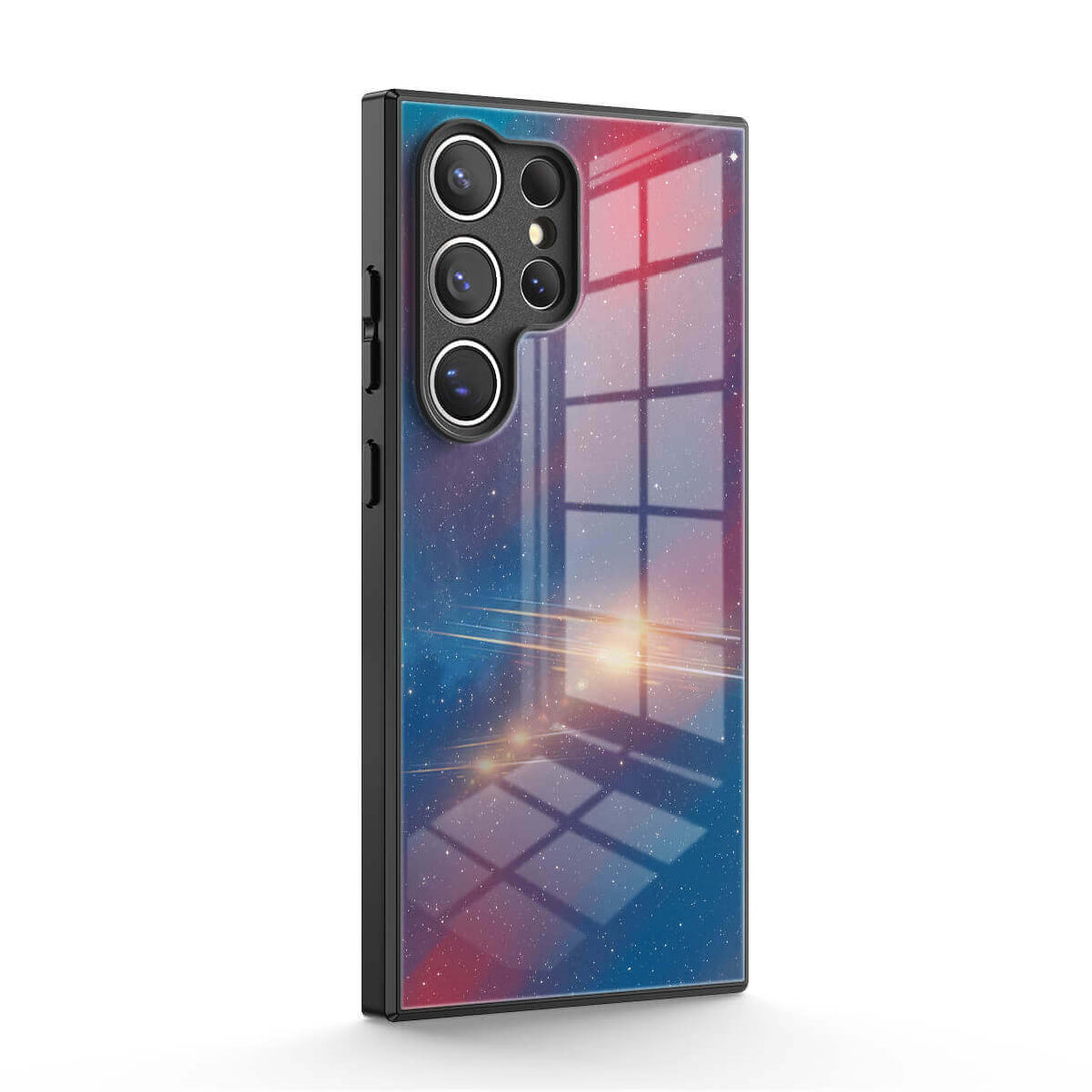 Eenzaam rood - Samsung hoesje