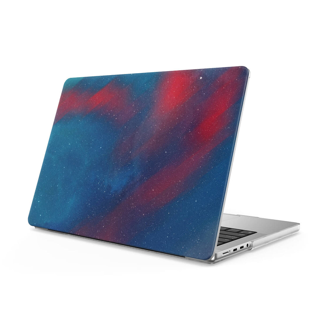Eenzaam rood - MacBook-hoesje