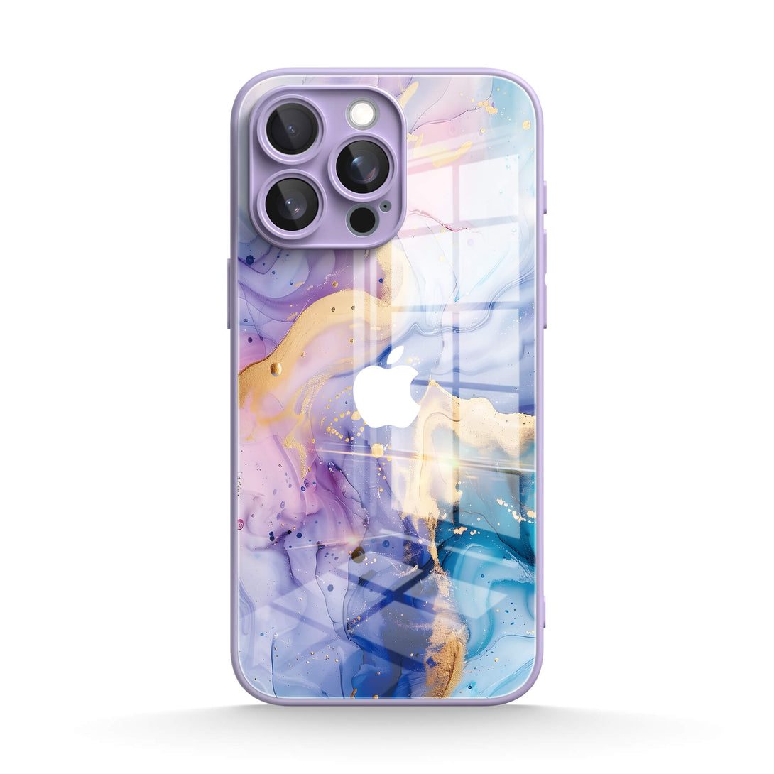 Vergulde gekleurde jade - iPhone-hoesje
