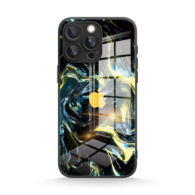 Dark Gold Matter - iPhone Glass Case