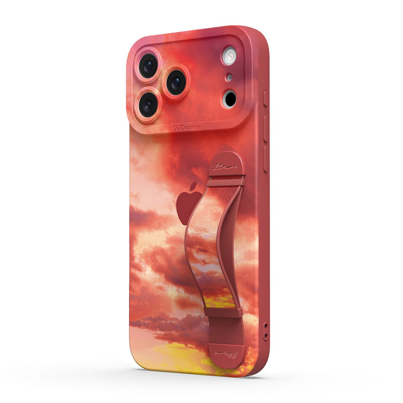 Setting Sun - iPhone Wrist Strap Case
