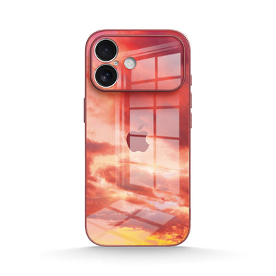 Setting Sun - iPhone Glass Case